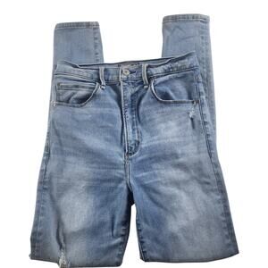 Abercrombie & Fitch Denim Jeans Shinny Lag Distressed Women's 27/4